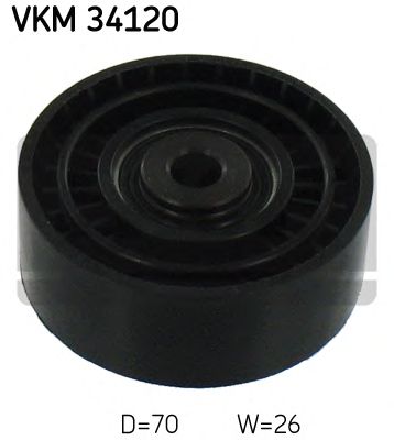 VKM 34120 SKF Обводний ролик1